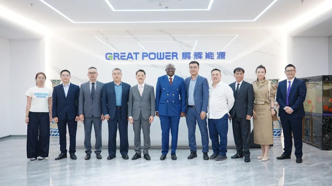 冈比亚共和国驻华大使到访必赢亚洲，，，，，，共商西非光储项目相助